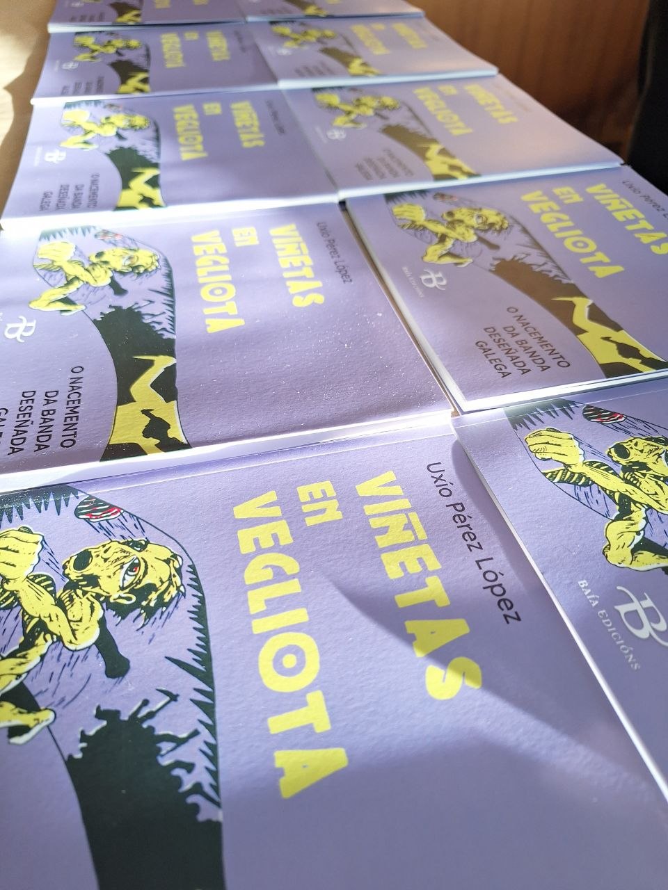 Momento das sinaturas e público