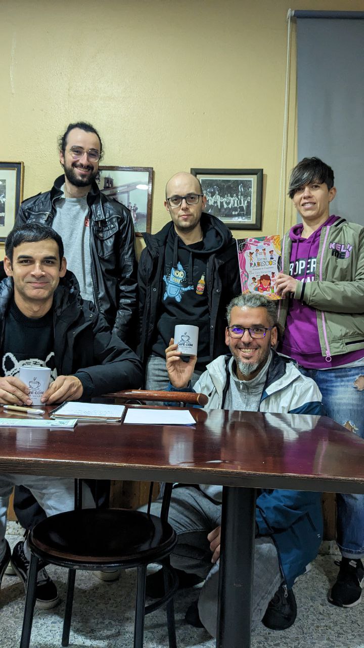 Primeiro equipo directivo das Pedras Galladas